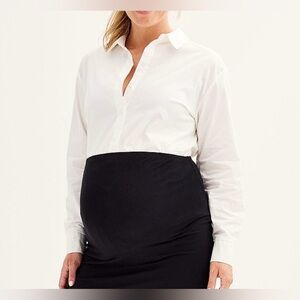 NWT - Maternity Button Down Shirt.